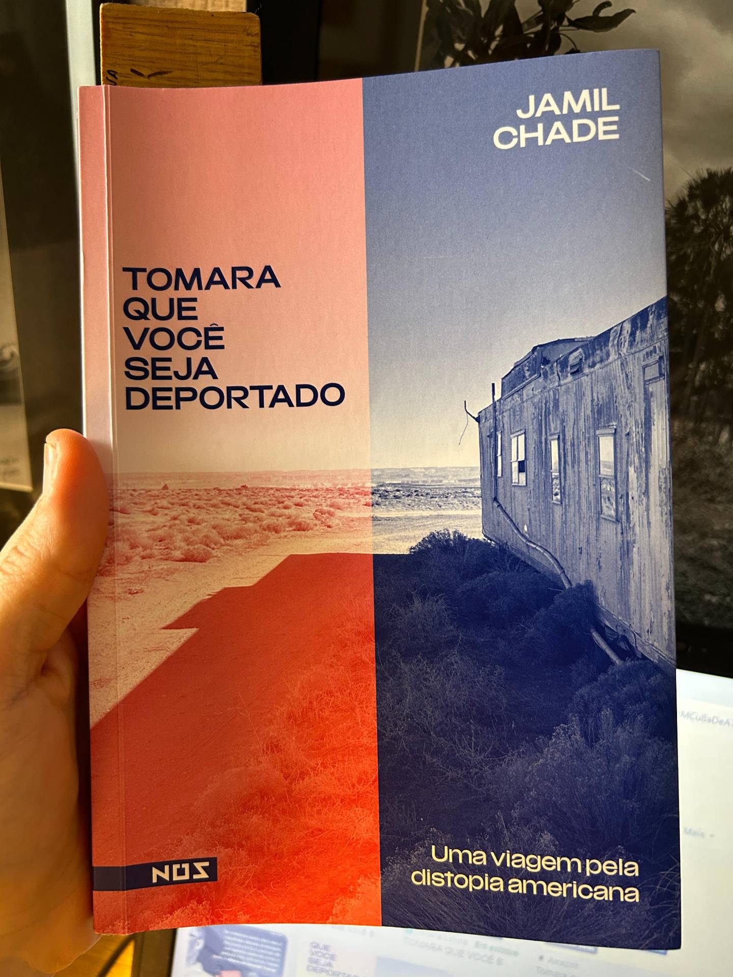 Imagem da capa do livro Tomara que você seja deportado de Jamil Chade gustavosobral.com.br